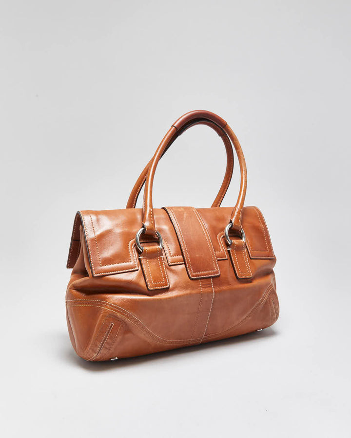 Vintage Y2k 2000s Coach Soho Leather Satchel Handbag