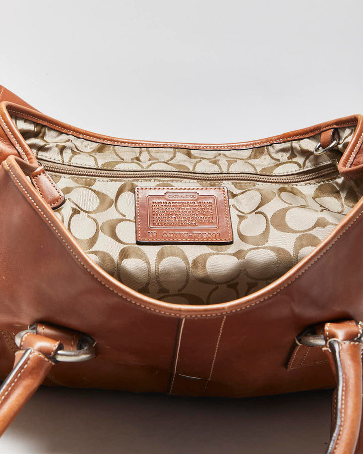 Vintage Y2k 2000s Coach Soho Leather Satchel Handbag