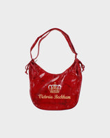 Vintage Y2k 2000s Victoria Beckham Flat Hobo Handbag