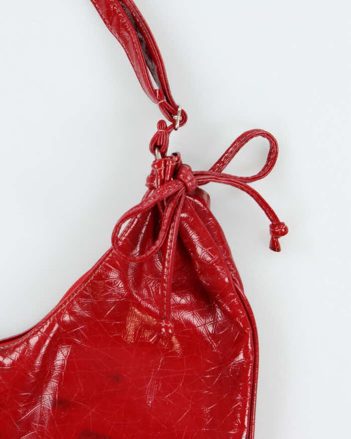 Vintage Y2k 2000s Victoria Beckham Flat Hobo Handbag