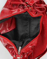 Vintage Y2k 2000s Victoria Beckham Flat Hobo Handbag