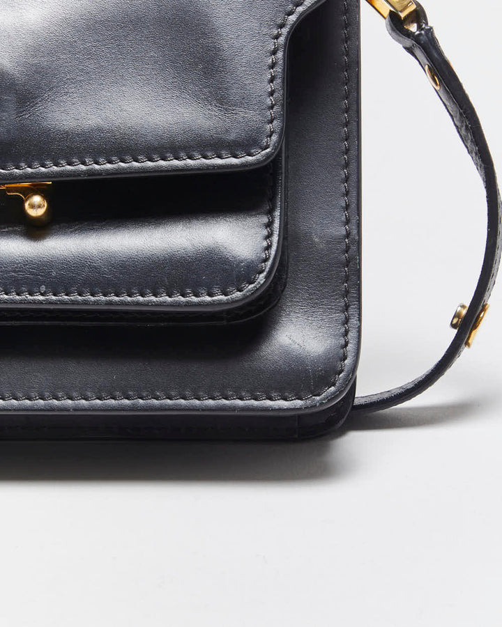 Marni Trunk Leather Cross-body Bag