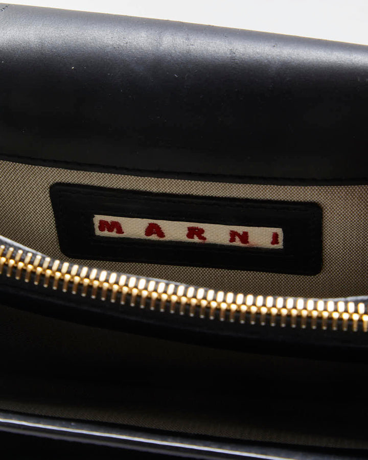 Marni Trunk Leather Cross-body Bag