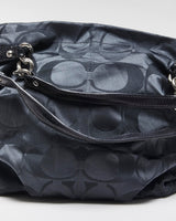 Vintage Y2k 2000s Coach Brooke Signature Satin Handbag