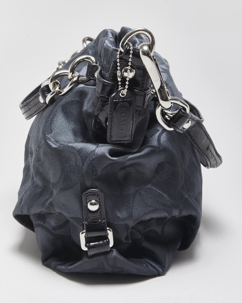 Vintage Y2k 2000s Coach Brooke Signature Satin Handbag