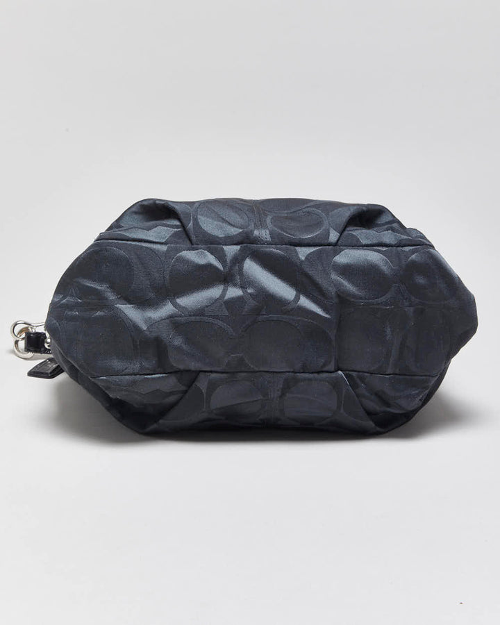 Vintage Y2k 2000s Coach Brooke Signature Satin Handbag