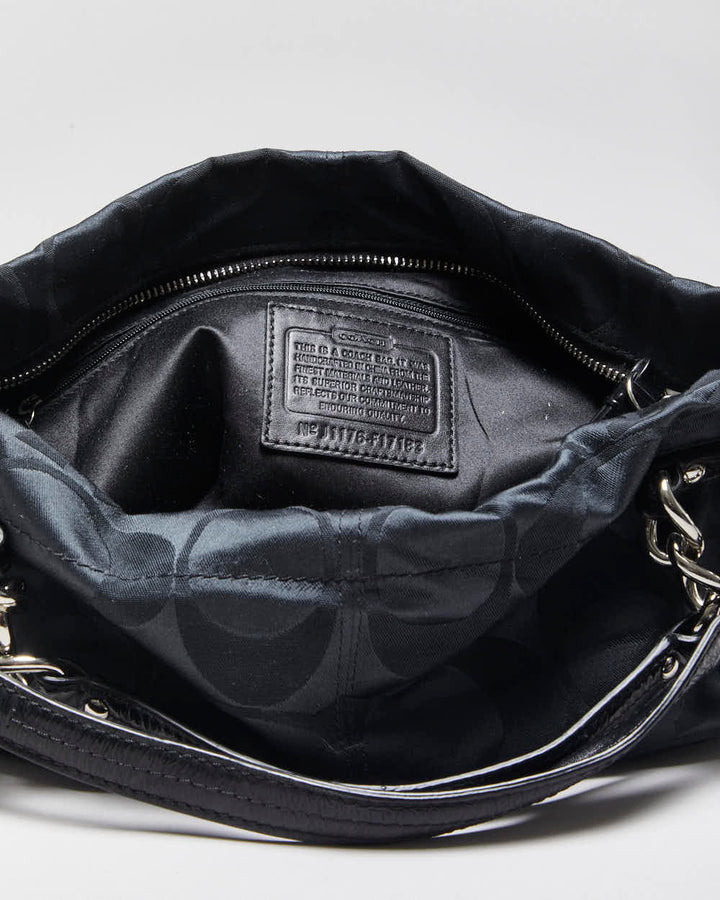 Vintage Y2k 2000s Coach Brooke Signature Satin Handbag