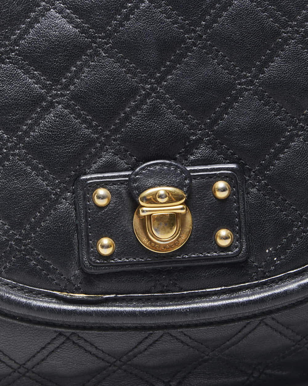 Vintage Marc Jacobs Stam Quilted Leather Cross-body Bag