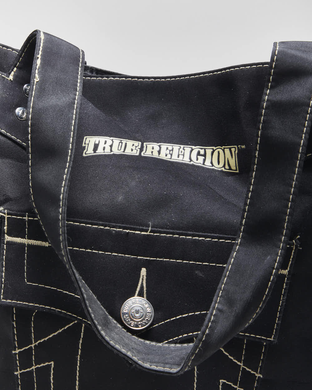 Vintage Y2k 2000s True Religion Tote Shopper Bag