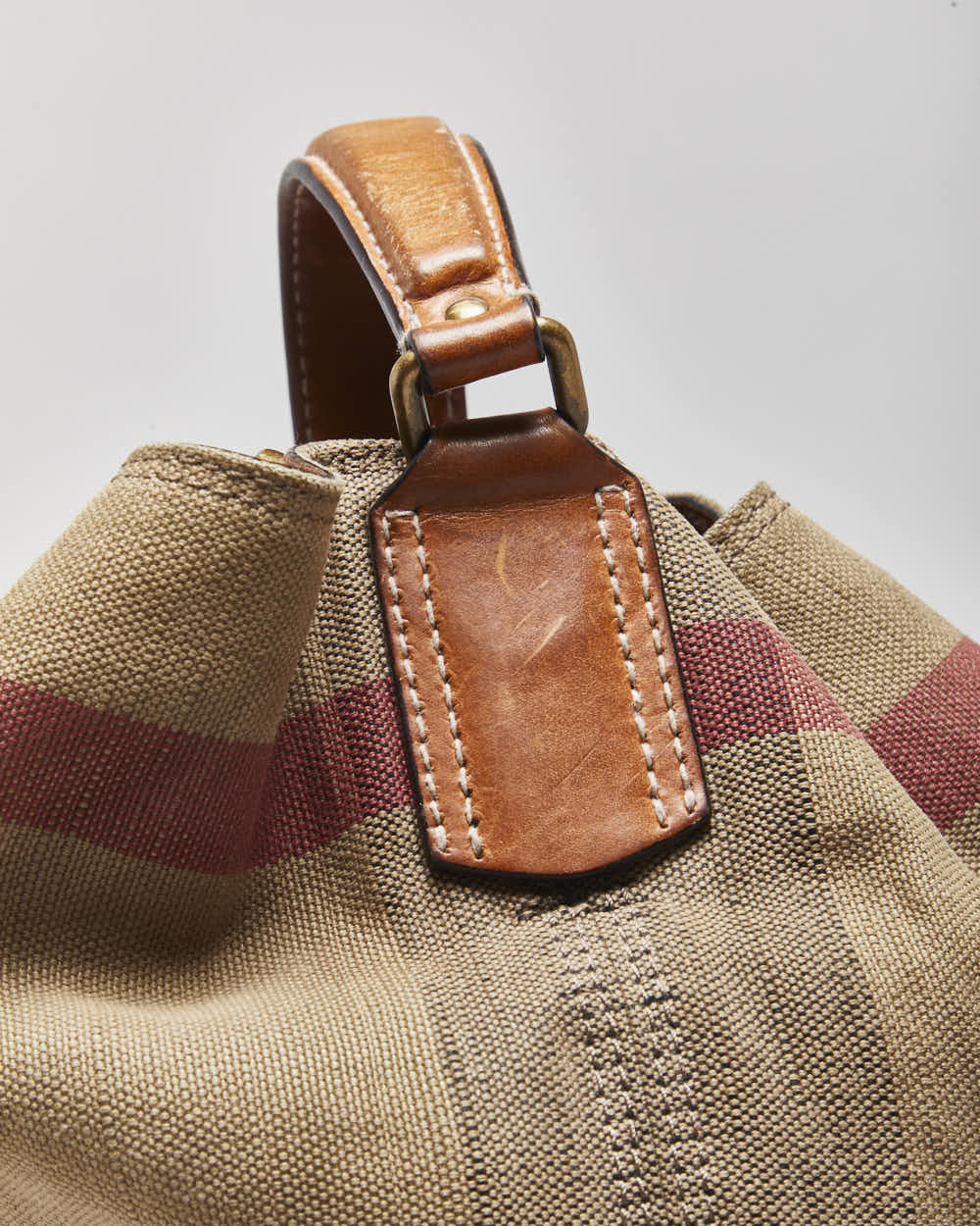 Vintage Burberry Ashby Bucket Bag