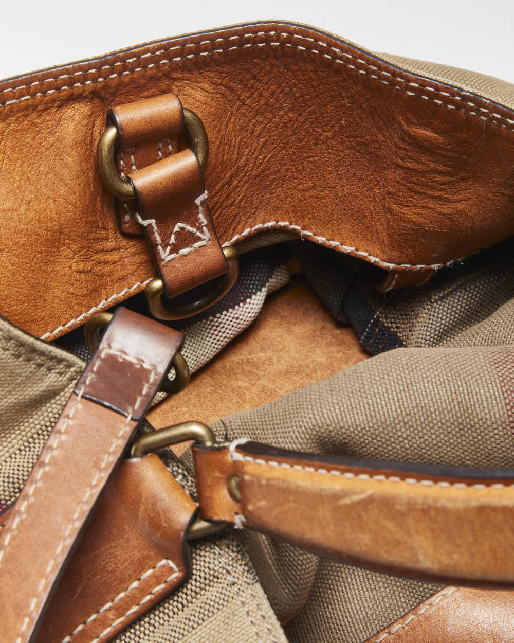 Vintage Burberry Ashby Bucket Bag