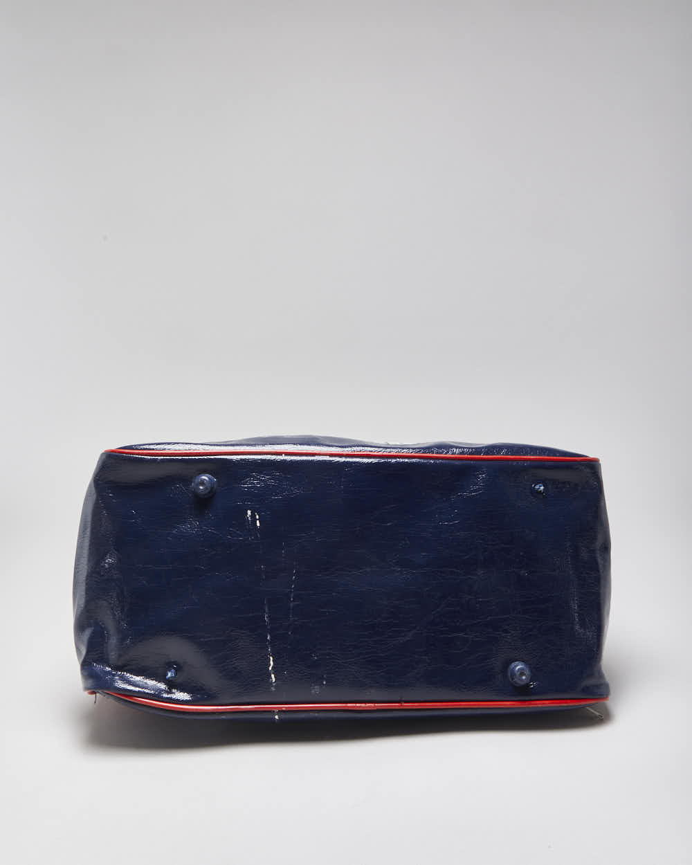 Vintage 1970s Footlocker Vinyl Duffle Bag