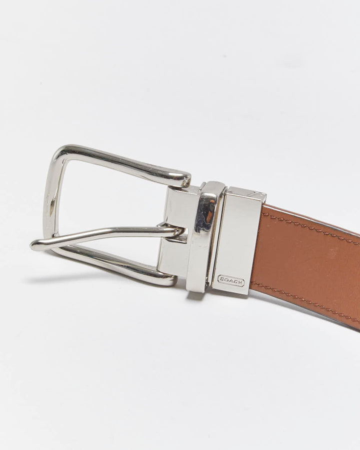 Vintage Coach Embossed Belt - W35-W39