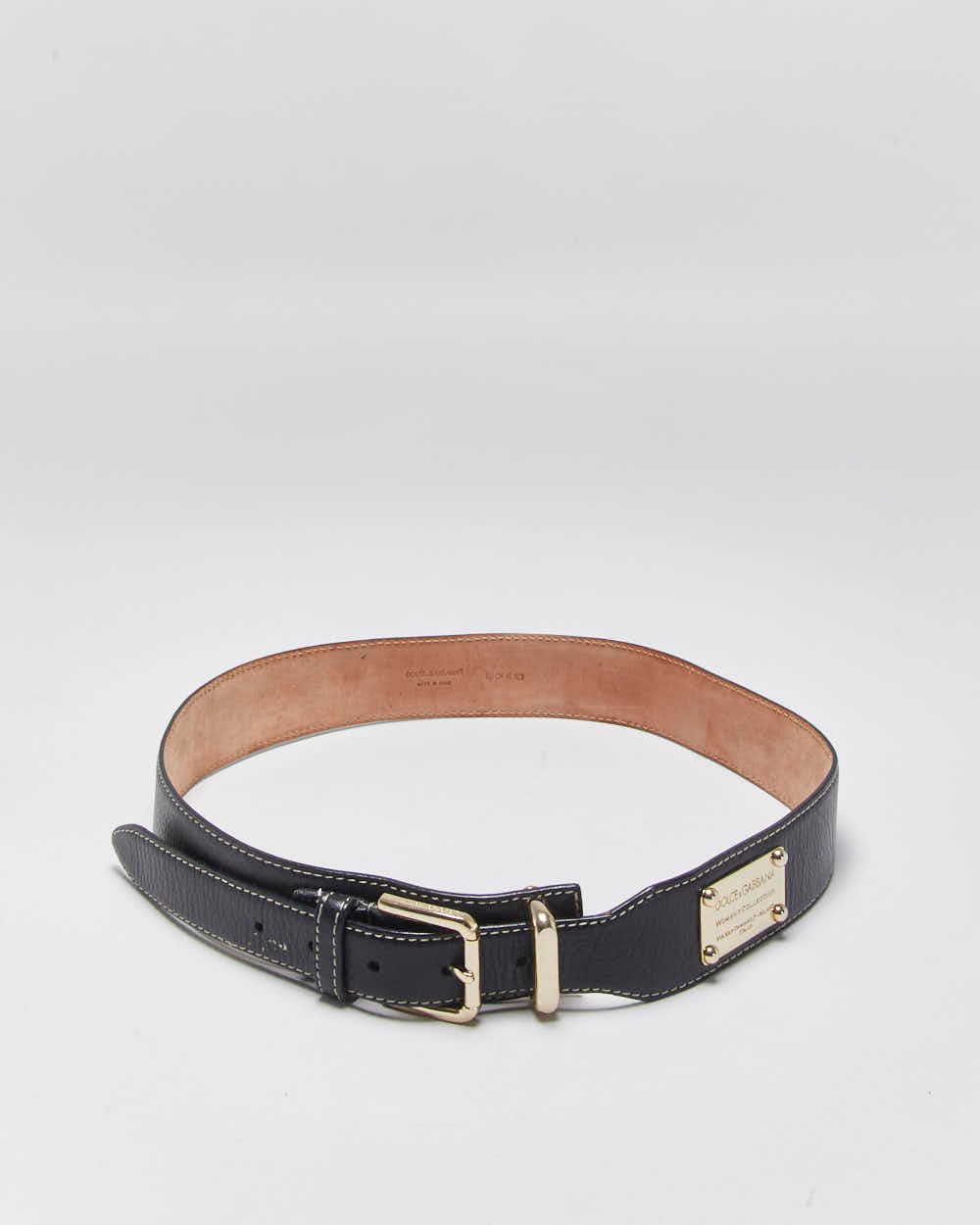 Vintage Dolce &amp; Gabbana Leather Belt - W31-W35