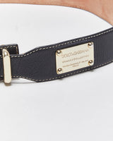 Vintage Dolce &amp; Gabbana Leather Belt - W31-W35