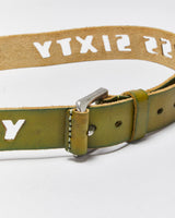 Vintage Y2k 2000s Miss Sixty Cut-out Leather Belt - W32-W36
