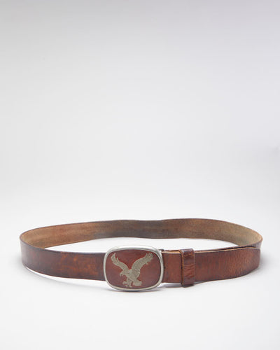 American Eagle Brown Leather Belt - 35