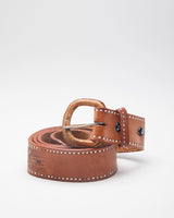 90's Western Leather Belt - W36