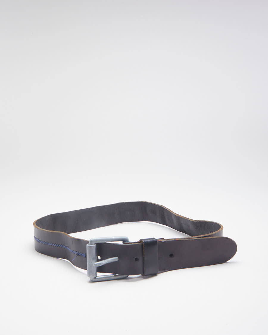 Supper Dry Supper Distressed Leather Belt - W30