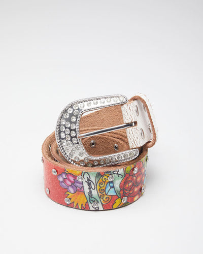 Ed Hardy Rhinestone Belt - W34