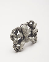Vintage Silver Octopus Belt Buckle