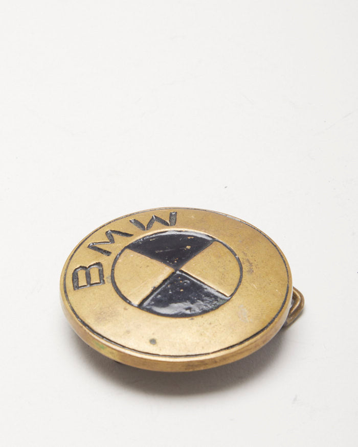Vintage BMW Brass Belt Buckle