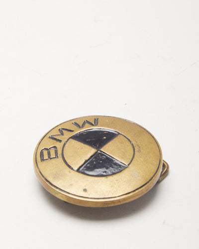 Vintage BMW Brass Belt Buckle