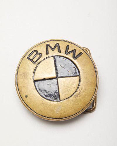 Vintage BMW Brass Belt Buckle
