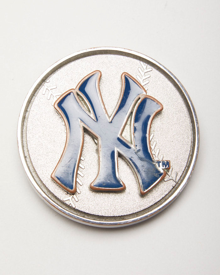 New York Yankees Baseball Sinner Belt Buckle
