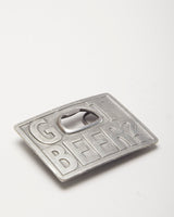 Vintage 90s Got Beer Bottle Opener Belt Buckle