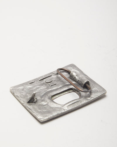 Vintage 90s Got Beer Bottle Opener Belt Buckle