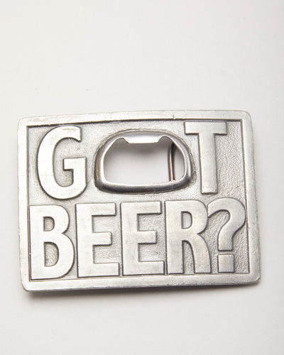 Vintage 90s Got Beer Bottle Opener Belt Buckle