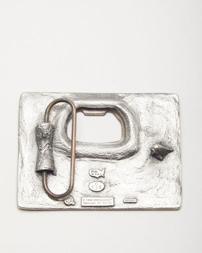 Vintage 90s Got Beer Bottle Opener Belt Buckle