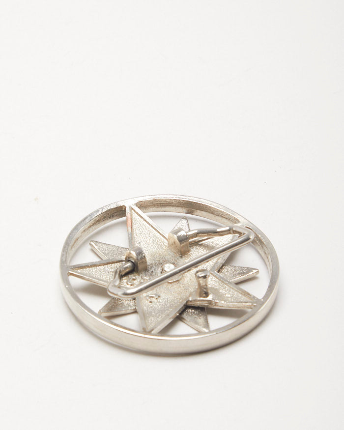 Y2k 00s Tilt Spin Star Belt Buckle