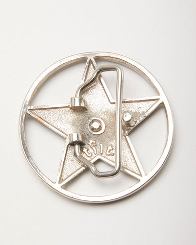 Y2k 00s Tilt Spin Star Belt Buckle