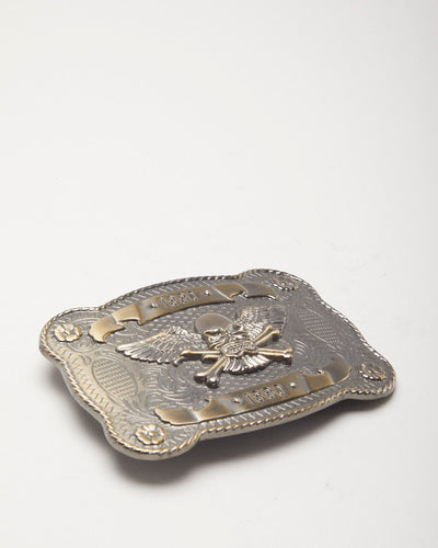 Skull and Cross Bone 1880 Belt Buckle
