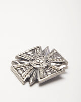 Glam Rock Gothic Cross Belt Buckle
