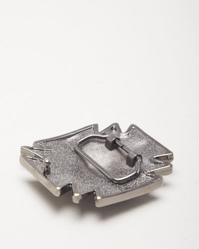 Glam Rock Gothic Cross Belt Buckle