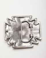 Glam Rock Gothic Cross Belt Buckle