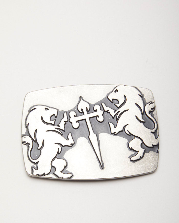 Celtic Lion Medieval Style Belt Buckle