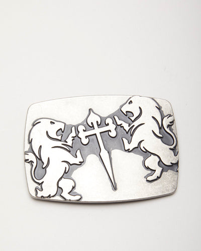 Celtic Lion Medieval Style Belt Buckle