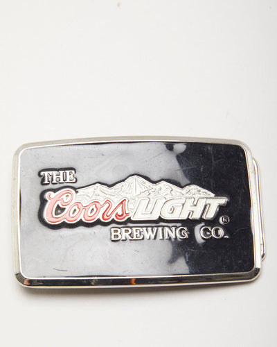 Vintage 90s Coors Light Bottle Opener Belt Buckle