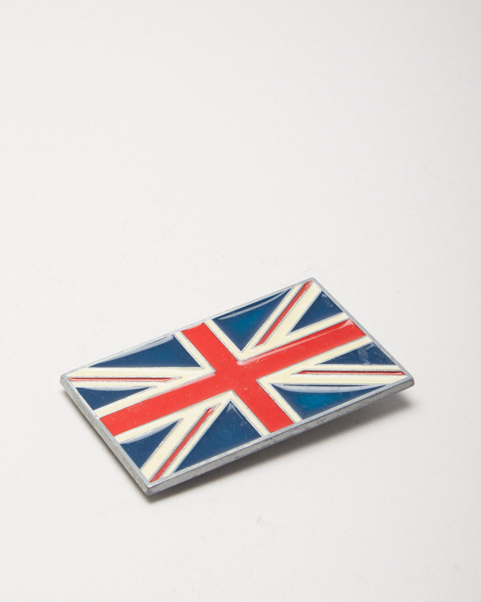 Y2k 00s Union Jack Belt Buckle