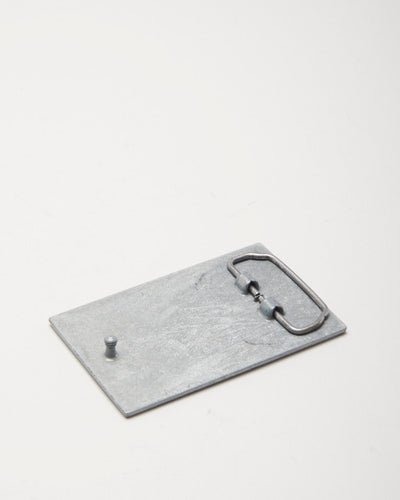Y2k 00s Union Jack Belt Buckle