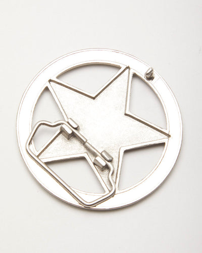 Y2k 00s Pink Nautical Star Belt Buckle