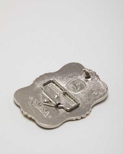 Vintage Montana Silver Smith John Deer Girl Belt Buckle
