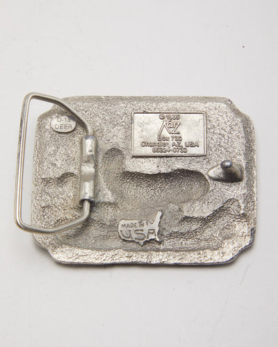 Vintage 90s Katz Deer Belt Buckle