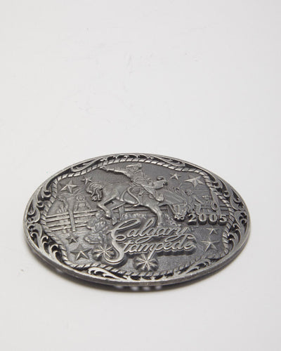 Y2k 00s Calgary Stampede 2005 Belt Buckle