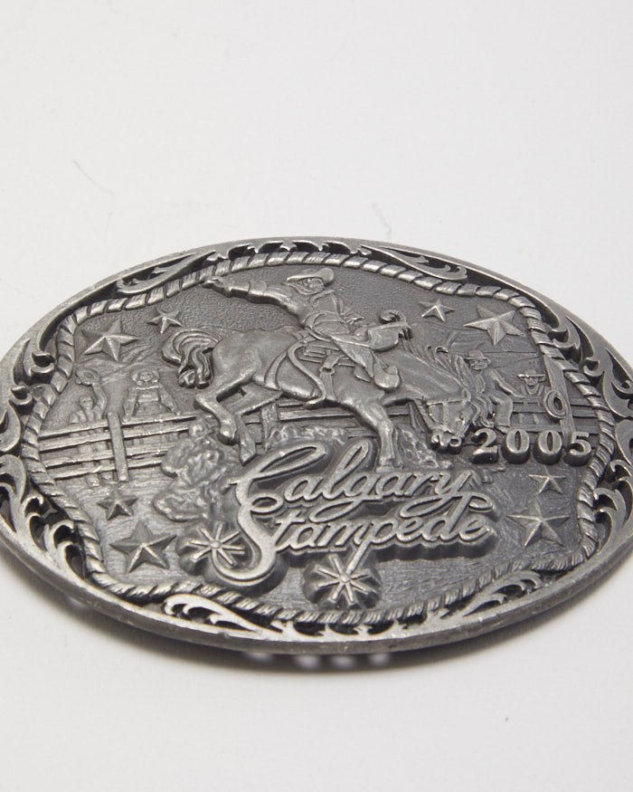 Y2k 00s Calgary Stampede 2005 Belt Buckle