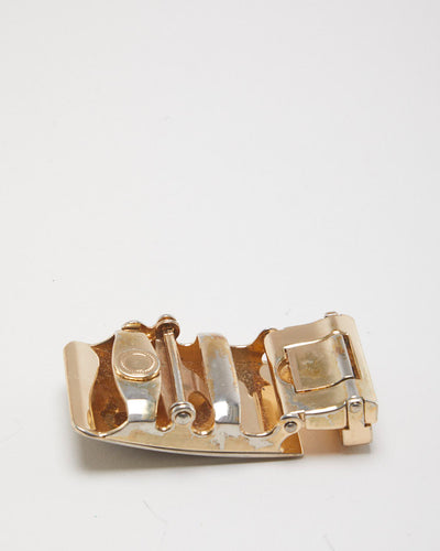 Compass Gold Belt Buckle
